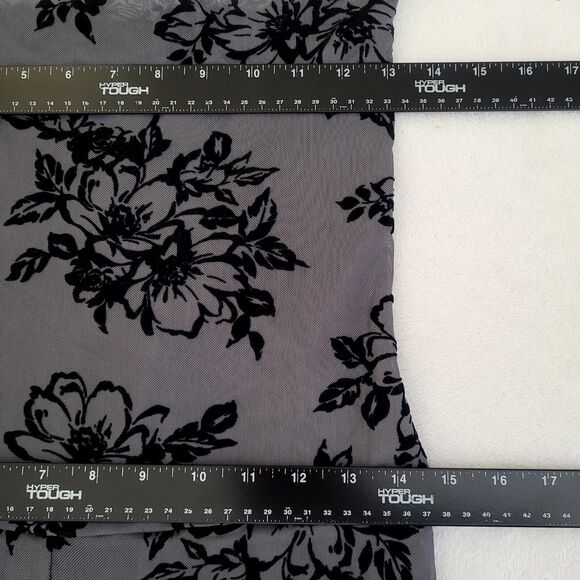 Vintage Velvet Burnout Jumpsuit - Picture 7 of 8